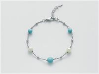Bracciale Miluna Donna Terra E Mare in Argento PBR3016